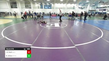 60 lbs Round Of 16 - Andrew Kalil, Salem NH vs Nathan Dillon, Methuen