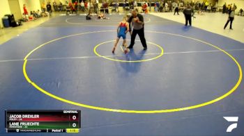 95 lbs Semifinal - Lane Fruechte, Pipestone vs Jacob Drexler, Foley