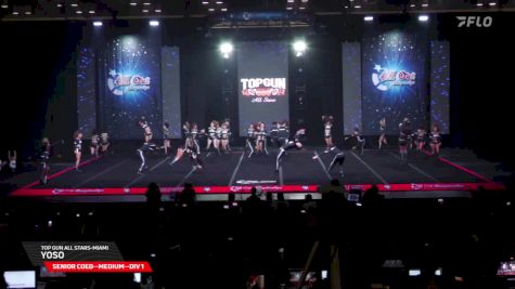 Top Gun All Stars - Miami - YOSO [2026 Senior Coed--Medium--Div 1 Day 1] 2026 The All Out Grand Nationals