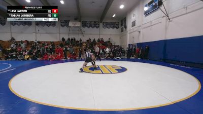 130 lbs Champ. Round 3 - Tobias Lombera, Frontier vs Levi Larsen, Soquel