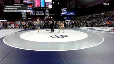 190 lbs Champ. Rd Of 128 - Mario Hutcherson, PA vs Thomas Kellas, NY