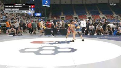 190 lbs Champ. Rd Of 128 - Jackson Gayheart, OH vs Carson Vaillant, GA