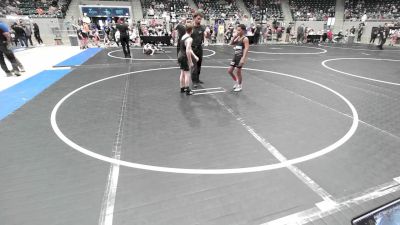 85 lbs Quarterfinal - Bryson Harris, HURRICANE WRESTLING ACADEMY vs Aiden Walls, Black Fox Wrestling Club