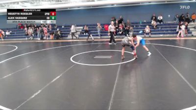 126 lbs 5th Place Match - Alex Vasquez, Kearney Matcats vs Heustyn Roesler, Saint Paul Youth Wrestling
