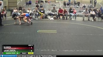 90 lbs Placement (4 Team) - EJ Smith, Untouchables-Olympia vs Layne Martin, Michigan Grappler RTC