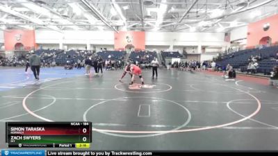 184 lbs Champ. Round 2 - Simon Taraska, Norwich vs Zach Swyers, RIT