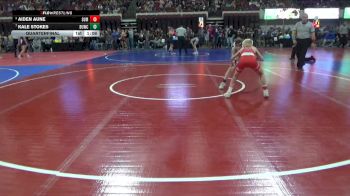 74/81 Quarterfinal - Kale Stokes, Conrad Wrestling Club vs Aiden Aune, Glasgow Wrestling Club