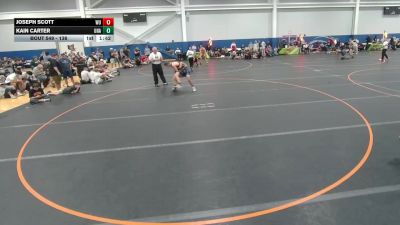 138 lbs Cons. Round 2 - Joseph Scott, Wrestling University vs Kain Carter, Unattached