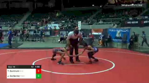 73 lbs Final - Justice Gutierrez, Pomona Elite vs Talea Guntrum, Ohio Girls National Team