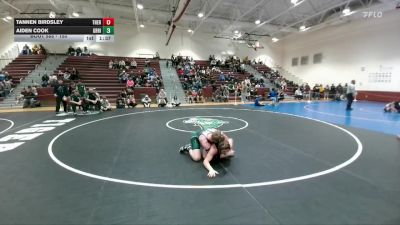 150 lbs Semifinal - Aiden Cook, Green River vs Tannen Birdsley, Thermopolis