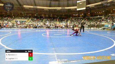 68 lbs Consi Of 4 - Aaliyah Romero, 505 WC vs Kaylee Lapitan, Batavia Wrestling Club