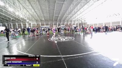 130 lbs Quarterfinal - Noah Soto, CA vs Mason Wagstaff, WY