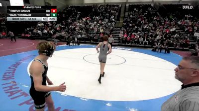 4A 132 lbs 3rd Place Match - Trevor Angus, Uintah vs Kael Theobald, Payson