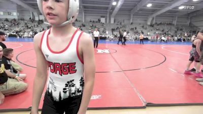 85 lbs Rr Rnd 2 - Tyler Quallich, FORGE ELM 2 vs Sammy Yerty, The Shop 814