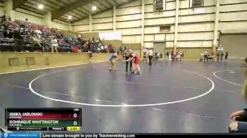 130 lbs Champ. Round 1 - Anika Jablonski, Highland vs Dominique Whittington, Caldwell