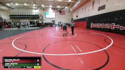 120 lbs 3rd Place Match - Dalton Kelley, Windsor vs Amin Irgitov, Overland