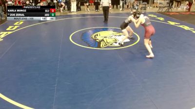 105 lbs Cons. Round 3 - Zoe Zerial, Unattached vs Karla Munoz, Unattached