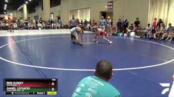 150 lbs Round 2 Champ & Wb (32 Team) - Reis Suskey, Buccinoles vs DANIEL LOCASCIO, AAWA/Spec Ops