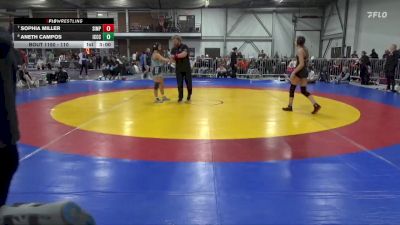 110 lbs Cons. Semi - Aneth Campos, Iowa Central Community College vs Sophia Miller, Simpson