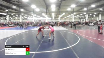 130 lbs Rr Rnd 1 - Mia Hasal, No Team vs Nina Jasmine Kushner, Vail Wr Ac