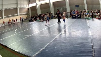 63 lbs Cons. Semis - Calvert Wood, Colorado vs Luke Johnson, Benjamin Brawlers Wrestling Club