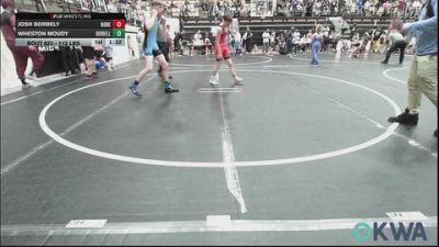 112 lbs Semifinal - Josh Borbely, None vs Wheston Moudy, Division Bell Wrestling