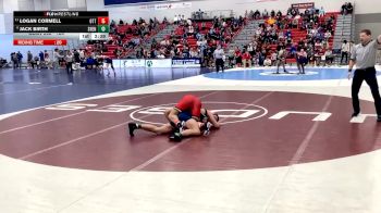 184 lbs Champ. Round 2 - Logan Cormell, Otterbein University vs Jack Birth, Shenandoah University
