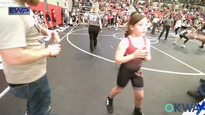 88 lbs Rr Rnd 1 - Kaili Prose, Jay Wrestling Club vs Kynlee Wilson, Wagoner Takedown Club