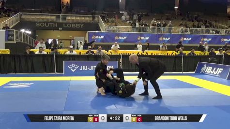 Brandon Todd Wells vs Felipe Taira Morita 2026 Pan Jiu Jitsu IBJJF Championship