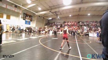 84 lbs Consi Of 8 #2 - Jake Potts, Wagoner Takedown Club vs Matthew Mills, Keystone Kids Wrestling Club