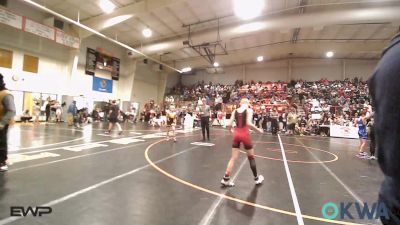 84 lbs Consi Of 8 #2 - Jake Potts, Wagoner Takedown Club vs Matthew Mills, Keystone Kids Wrestling Club
