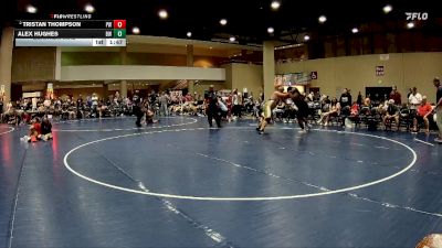 285 lbs Quarterfinal - Alex Hughes, Bishop Wrestling vs Tristan Thompson, Plaquemine Wrestling