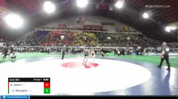 4A 106 lbs Cons. Semi - Cooper Stimpson, Minico vs Andre Valero, Minico