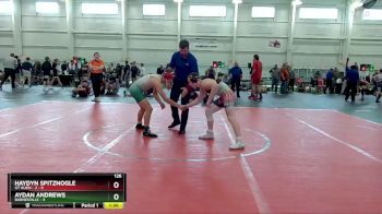 126 lbs Round 9 (10 Team) - Haydyn Spitznogle, GT Alien - 2 vs Aydan Andrews, Barnesville