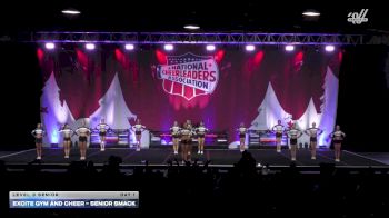 Excite Gym and Cheer - Senior Smack [2025 L3 Senior Day 1] 2025 NCA Holiday Classic