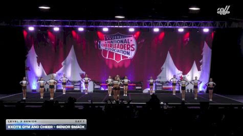 Excite Gym and Cheer - Senior Smack [2025 L3 Senior Day 1] 2025 NCA Holiday Classic