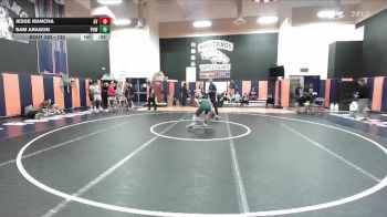 132 lbs Cons. Round 3 - Sam Aragon, Poway vs Jesse Mancha, Apple Valley