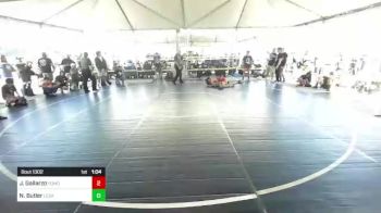 106 lbs Quarterfinal - Joel Gallarzo, Pomona Elite vs Noah Butler, Legacy WC