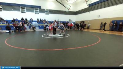 126 lbs Champ. Round 1 - Owen VanRossum, Ridgeline vs Julian Zuniga, Ferris