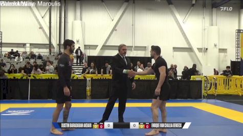 Dustin Baradaran Akbari vs Enrique Ivan Chaluja Bendeck 2024 World IBJJF Jiu-Jitsu No-Gi Championship