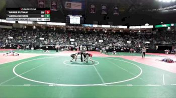 116 lbs Cons. Round 2 - Rainee Putnam, CYWA vs Abbigayle Noel, PWCA