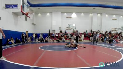 140 lbs Quarterfinal - Elijah Rice Jr, Cowboy Wrestling Club vs Darian Chavez, Standfast OKC