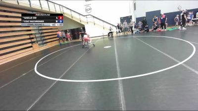 100 lbs Cons. Round 2 - Gaelle Cid, IL vs Colt Nachreiner, WI