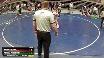 125 lbs Semifinal - Atreyu Phillipsen, Delta Wrestling Club vs Kaden Dyches, Champions Wrestling Club