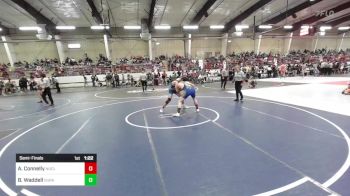 190 lbs Semifinal - Arthur Connelly, Nucla vs Braxton Waddell, Durango Wrestling Club