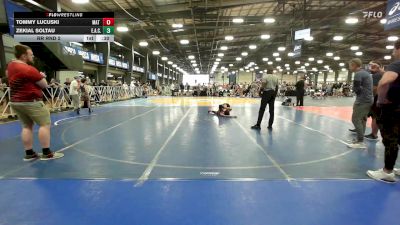 95 lbs Rr Rnd 2 - Tommy Lucuski, Mat Warriors PWC MS vs Zekial Soltau, Elite Athletic Club Bad Boys