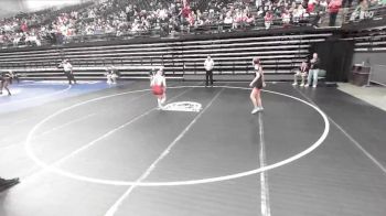 4A 130 lbs Champ. Round 1 - Rylee Yeates, Bear River vs Logan Maggio, Mountain View