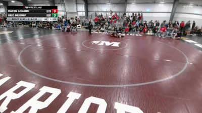 118-121 lbs Round 3 - Reid DeKruif, Berthoud vs Kacyn Annand, Eaton