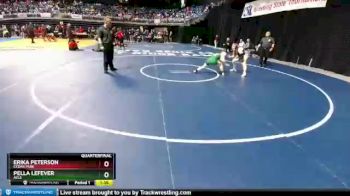 5A - 165 lbs Quarterfinal - Pella LeFever, Azle vs Erika Peterson, Cedar Park