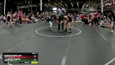 88 lbs Round 5 (8 Team) - Karter McMullen, Grit Mat Club vs Cameron Martin, Dueling Bandits